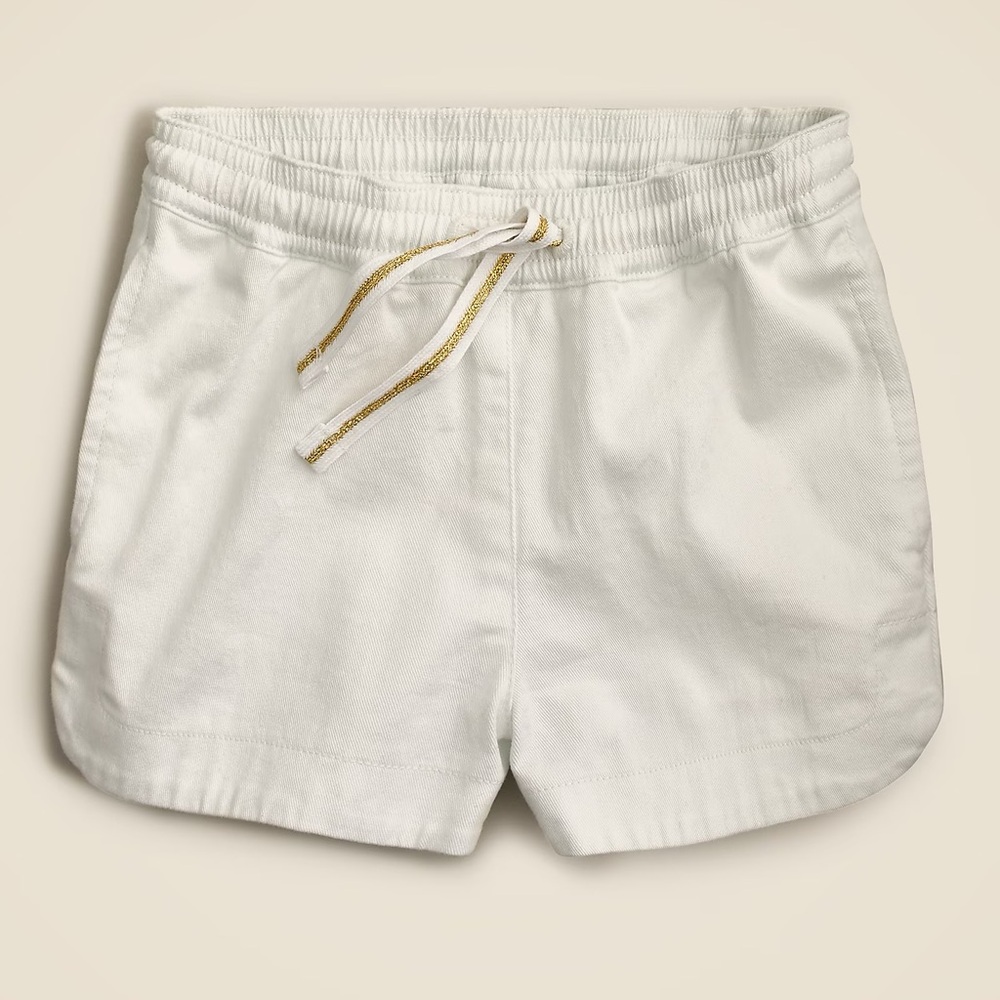 J. Crew Girls' fishtail-hem short in chino